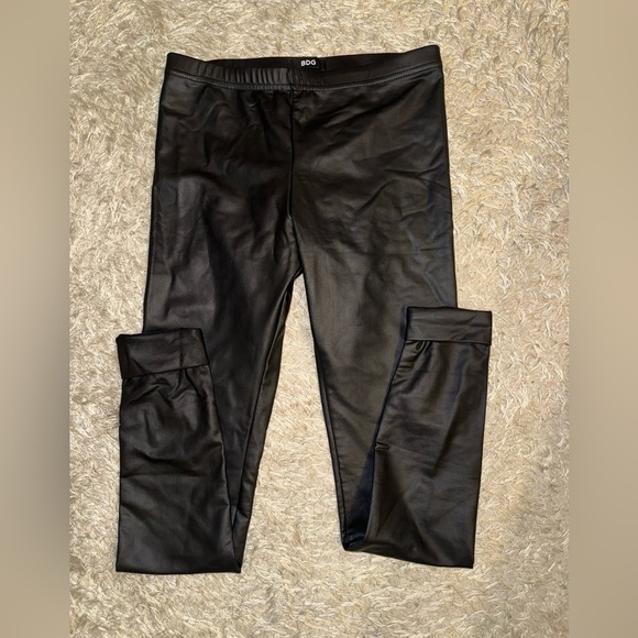 BDG Pants - BDG Black Leather Leggings!